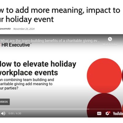 Adding Impact to Your Holiday Event thumb