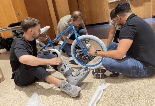 Video Thumb For The Charity Bike Build